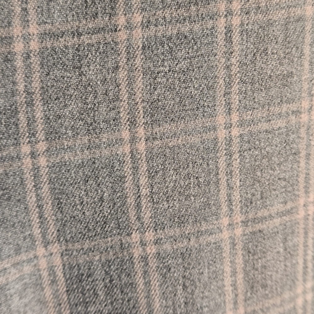 Express Columnist Gray Plaid Barely Boot Pants Si… - image 5